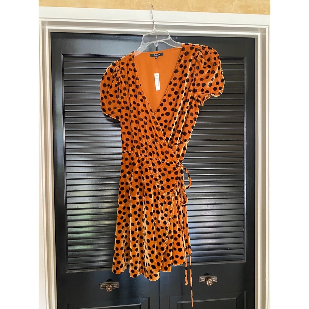NWT Madewell Wrap Dress 🐆👗